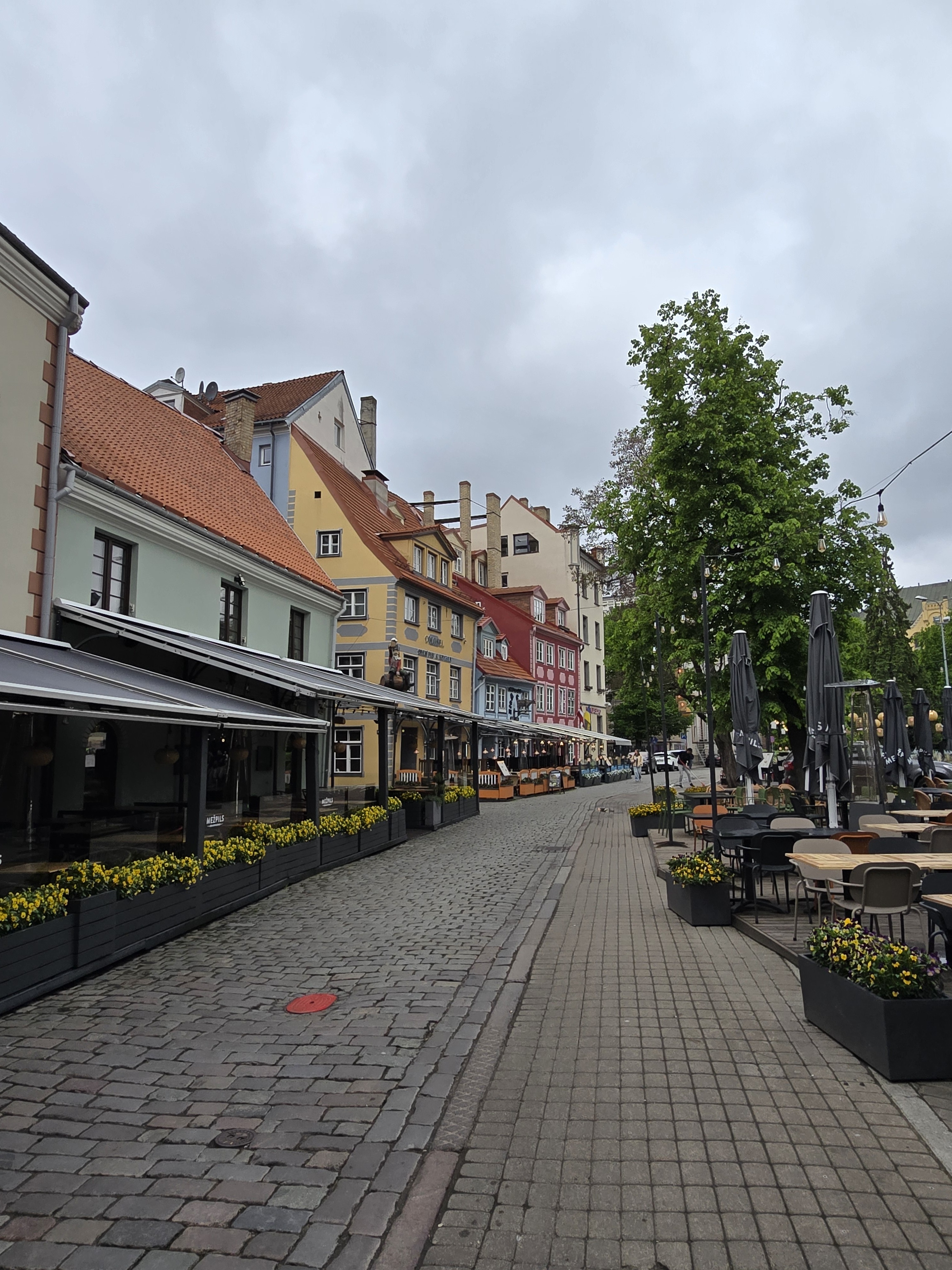 Straße in Riga
