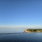Auslaufen aus Riga mit Blick auf die Ostsee
