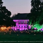 Dörfliche Schlossillumination