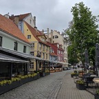 Straße in Riga
